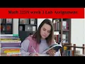 Math 225N week 3 Lab Assignment
