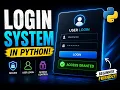Build a Login System in Python Beginner Project