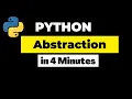 Abstraction Principle Python Object Oriented Programming Python Tutorial