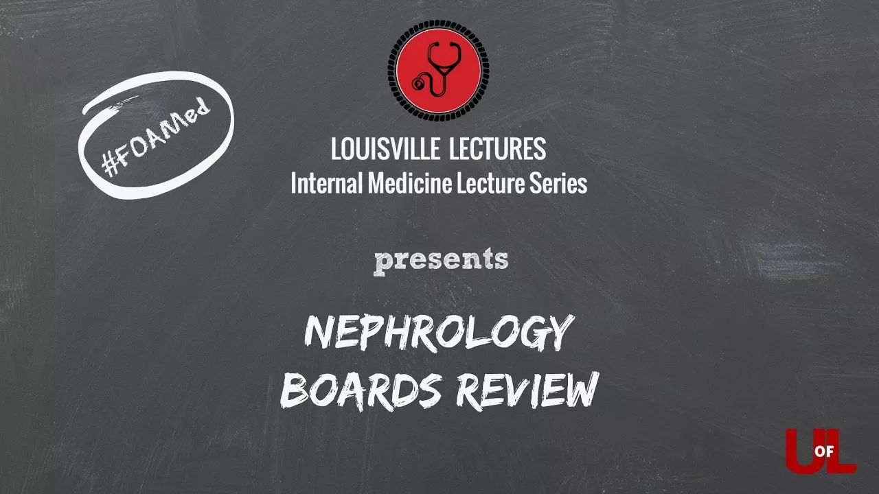 Nephrology IM Board Review: Acid-Base & Hypertension Cases