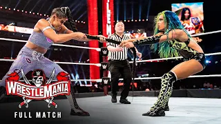 FULL MATCH Sasha Banks Vs Bianca Belair SmackDown Women S Title Match WrestleMania 37 Night 1 