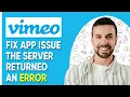 How To Fix Venmo App Issue The Server Returned An Error - 2025 SOLVED