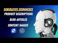 Generative AI - eCommerce Plugins