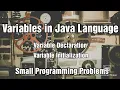 Lab2 V2 Variables Java Program Small Problems Solving Komal Arif