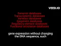 type of nucleotide databases