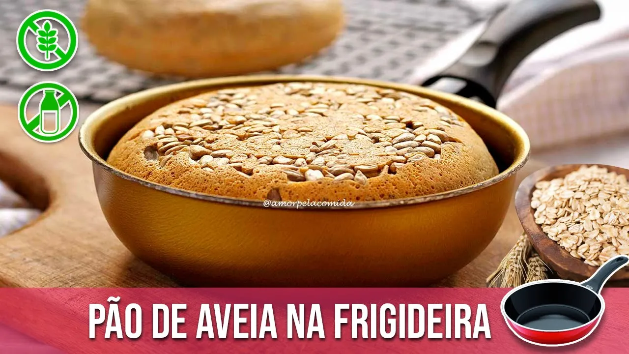 PÃO DE AVEIA FÁCIL E FOFINHO | Mamãe Vida Saudável #214. 