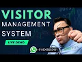 How to make visitor management system Live Demo Create App For Visitor Management System