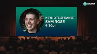 Sam Rose - AWETISM 2020 Keynote Presentation
