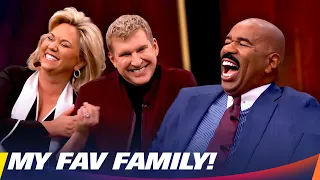 The CHRISLEYS Play Rapid Fire Questions Steve Harvey