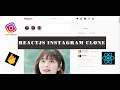 Build a Instagram Clone with REACT JS FIREBASE demo