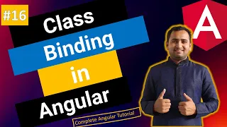 Class binding in angular CSS class binding on html elements in Angular Angular Tutorial