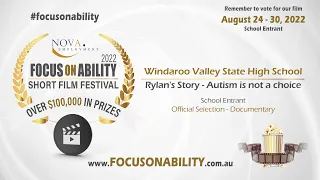 Rylan's Story - Autism is not a choice film thumbnail