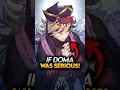Download Lagu What if Doma was serious During Infinity Castle War? Demon Slayer Explained #demonslayer #shorts