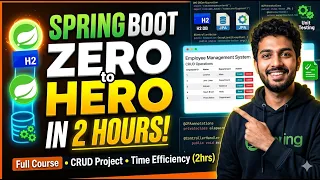 Spring Boot Zero to Hero Build a Complete CRUD App in 2 Hours