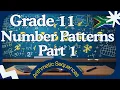 Mathematics Grade 11 Number Patterns - Linear Pattern Introduction mathszoneafricanmotives
