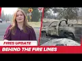 Spokane Fires A look behind the fire line and numbers on homes lost Wednesday 5 p m Update