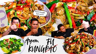 INI BUKAN AYAM KUNGPAO NAMANYA TAPI AYAM KUNGFU !!
