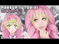 Mitsuri Cosplay Makeup Tutorial Demon Slayer