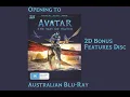 Opening to Avatar The Way of Water Australian Blu ray 2D Bonus Features Disc