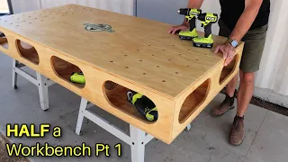 Download How to Build HALF a Workbench - Paulk Inspired - Part 1, The TOP MP3