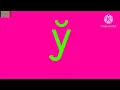 Cyrillic Narajar artistic alphabet