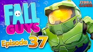 Master Chief Costume! Halo Spartan Bundle! - Fall Guys Gameplay Part 37