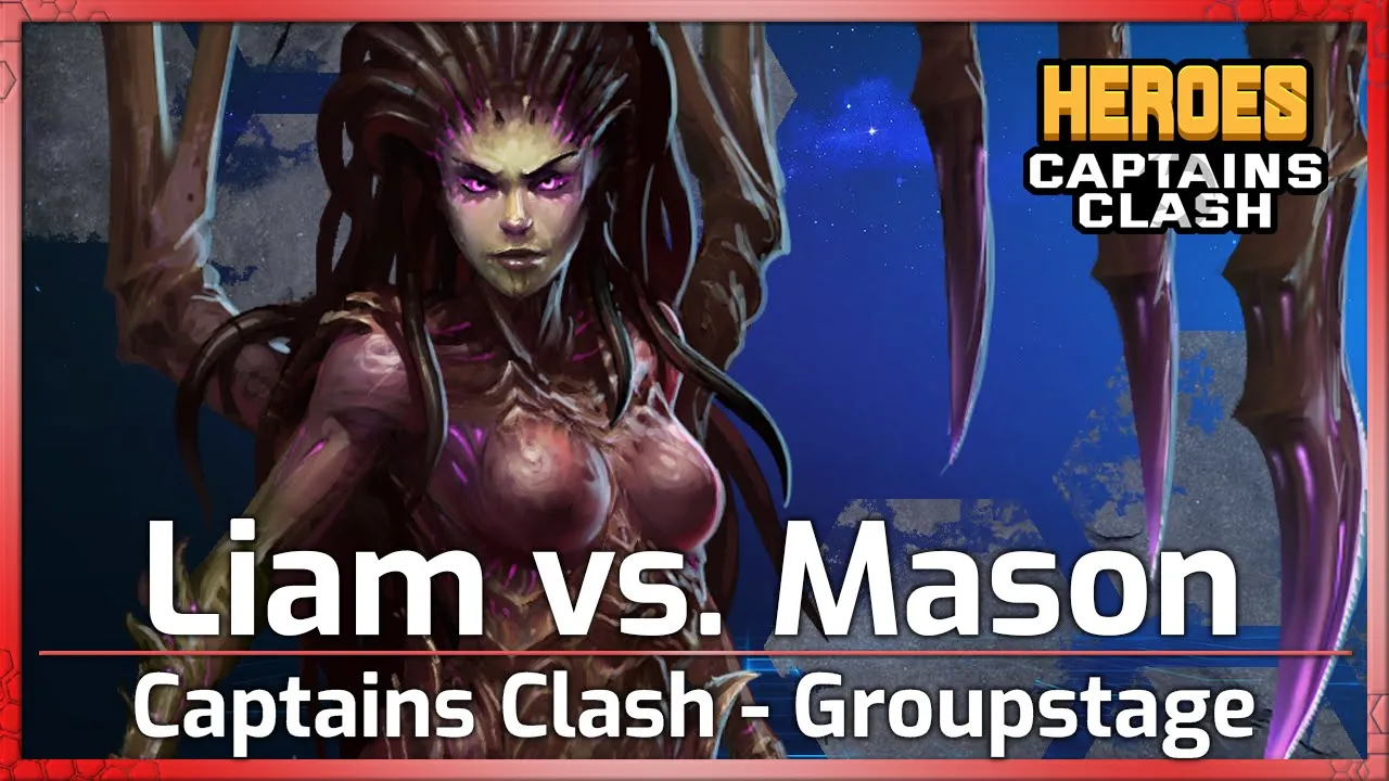 Liam vs. Mason - Captains Clash - Heroes of the Storm