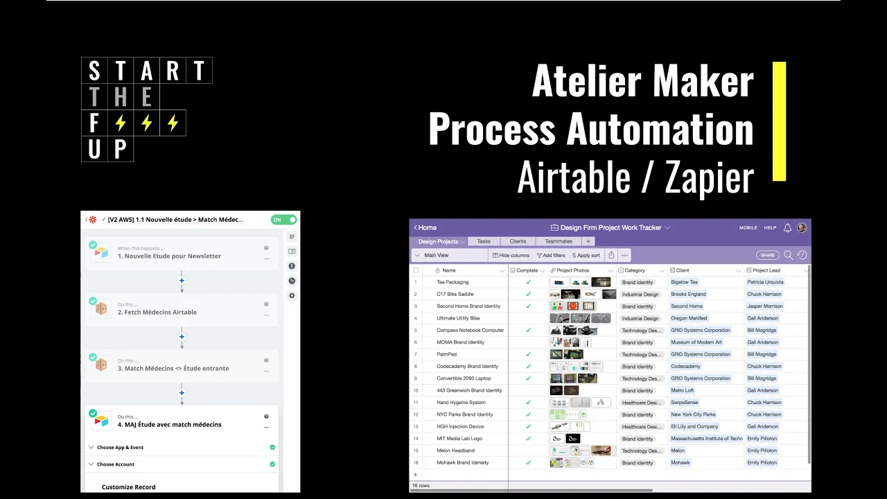 Tutoriel Airtable, Zapier et Notion - Optimiser ses processus métiers, sans code