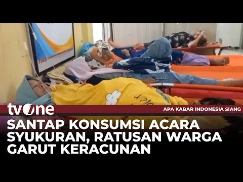 Ratusan Warga Garut Alami Keracunan Seusai Menyantap Makanan Acara Syukuran