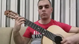 بستة ون يا گلب سكيتج گيتار Win Ya Gallub Iraqi Folk Song Guitar Sketch 