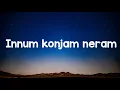 Download Lagu Mariyan - Innum Konjam Neram Tamil (Lyrics)