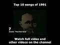Lagu Top 10 songs of 1991