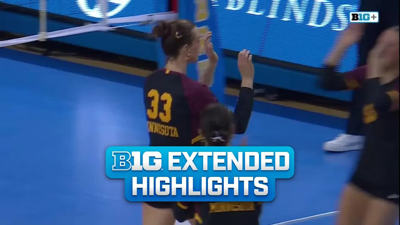 Minnesota at UCLA | Extended Highlights | Big Ten Volleyball | 10/30/2026