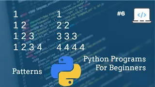 Python Program To Print Numbers In Right Triangle Pattern Programs For Beginner Practice Hindi