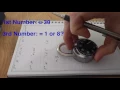 Decoding a Master combination lock in two tries