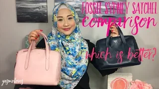 Fossil Sydney Satchel Comparison Which is Better