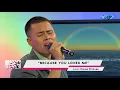 DANIEL BRIONES - BECAUSE YOU LOVED ME (NET25 LETTERS AND MUSIC)