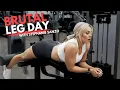 The PERFECT Leg Workout LEG DAY MOTIVATION with Stephanie Sanzo