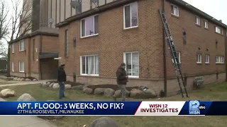 Milwaukee apartment flooded since Christmas