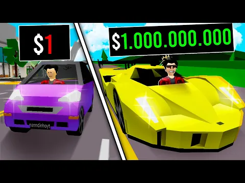 Download MP3 CARRO DE $1 VS CARRO DE $1.000.000.000 NO BROOKHAVEN!