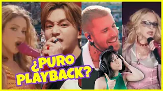 ¿PLAYBACK en el MUNDIAL?  BTS, Justin Bieber, Shakira y Madonna | VOCAL COACH REACTS | Gret Rocha