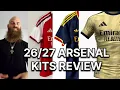 2026 2027 Arsenal Football Kits Review - Home Away and Alternate