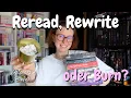 Reread, Rewrite oder Burn mit all meinen gelesenen Büchern 📖☁️ | pt.1