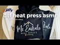 How to Use Jiffy com DTF Heat Transfers - Quiet Day of Crafting ASMR
