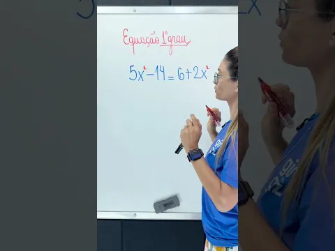 Equação do 1º grau