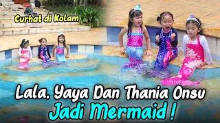 Download ADA PUTRI DUYUNG CILIK SEDANG PADA NONGKRONG PINGGIR KOLAN .. MP3