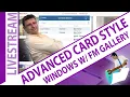 Advanced Card Style Window Usage Featuring FM Gallery Integration - Nick Hunter
