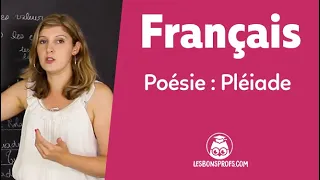 Poésie : la Pléiade - Français -  Première - Les Bons Profs