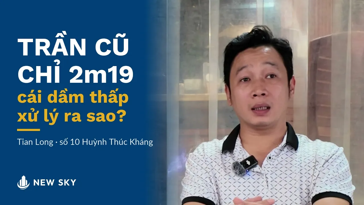 Xem video: Thi công nhà hàng Tian Long từ một căn nhà tập thể cũ.