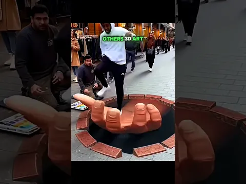 Incredible 3D art #shorts #youtubeshorts #entertainment #education #facts #trending #3d #art